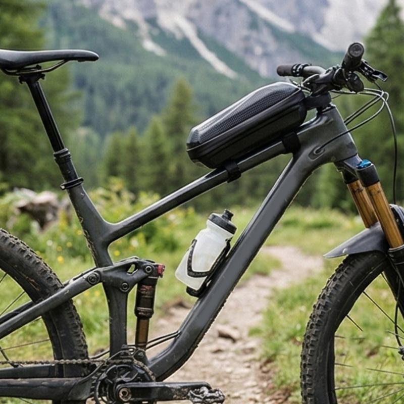 Wetterfeste Fahrradrahmen-Aufbewahrungstasche Überdimensionierte Fahrrad-Oberrohr-Aufbewahrungstasche für verschiedene Wetterbedingungen beim Radfahren