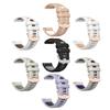20 mm tvåfärgat silikonarmband för Garmin Forerunner 170 170Music Forerunner 70 570 42 mm 165 245 Vivoactive 6 5 Venu 2 Plus Band