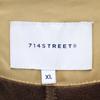 714street Fleece Jacket XL Brown Liner Men's Used