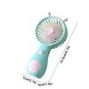 Mini USB Rechargeable Handheld Fan with Cute Snail Design, Strong Airflow for Travel/Office/Outdoor – Lightweight Personal Cooling Fan for Ladies &