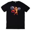 T-Shirt Lustiges Bodybuilding TierWird in neuem Fenster oder Tab geöffnet