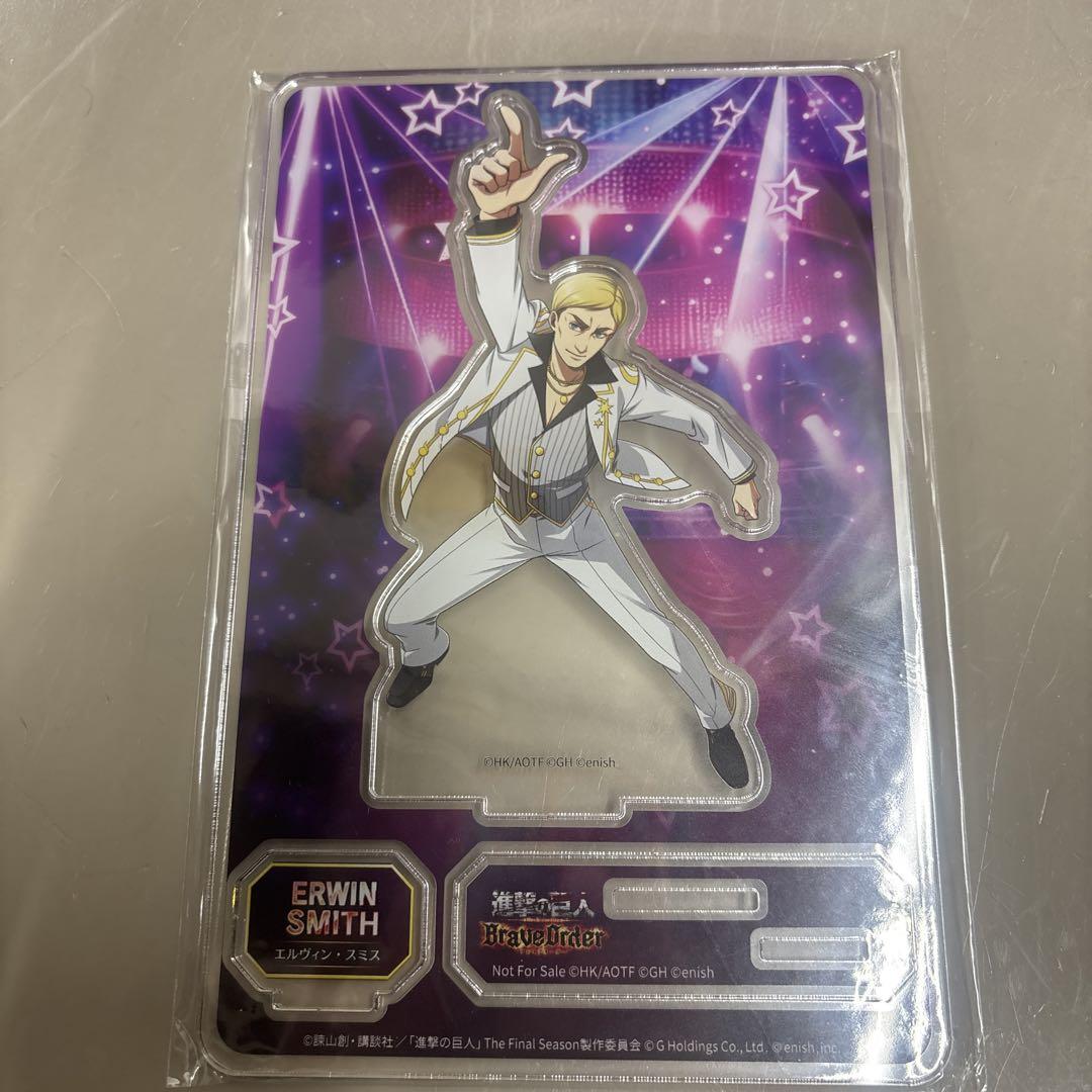 

[USED] Attack on Titan Erwin Smith Acrylic Stand Kiraboshi Breoda
