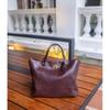 New First-layer Tree Paste Vegetable Tanned Cowhide Retro Fashionable Genuine Leather Women's Bag Large-capacity Portable Single-shoulder Crossbody