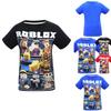 Vibrant Roblox Character Game T-shirt For Children With Comfy Cotton Fabric