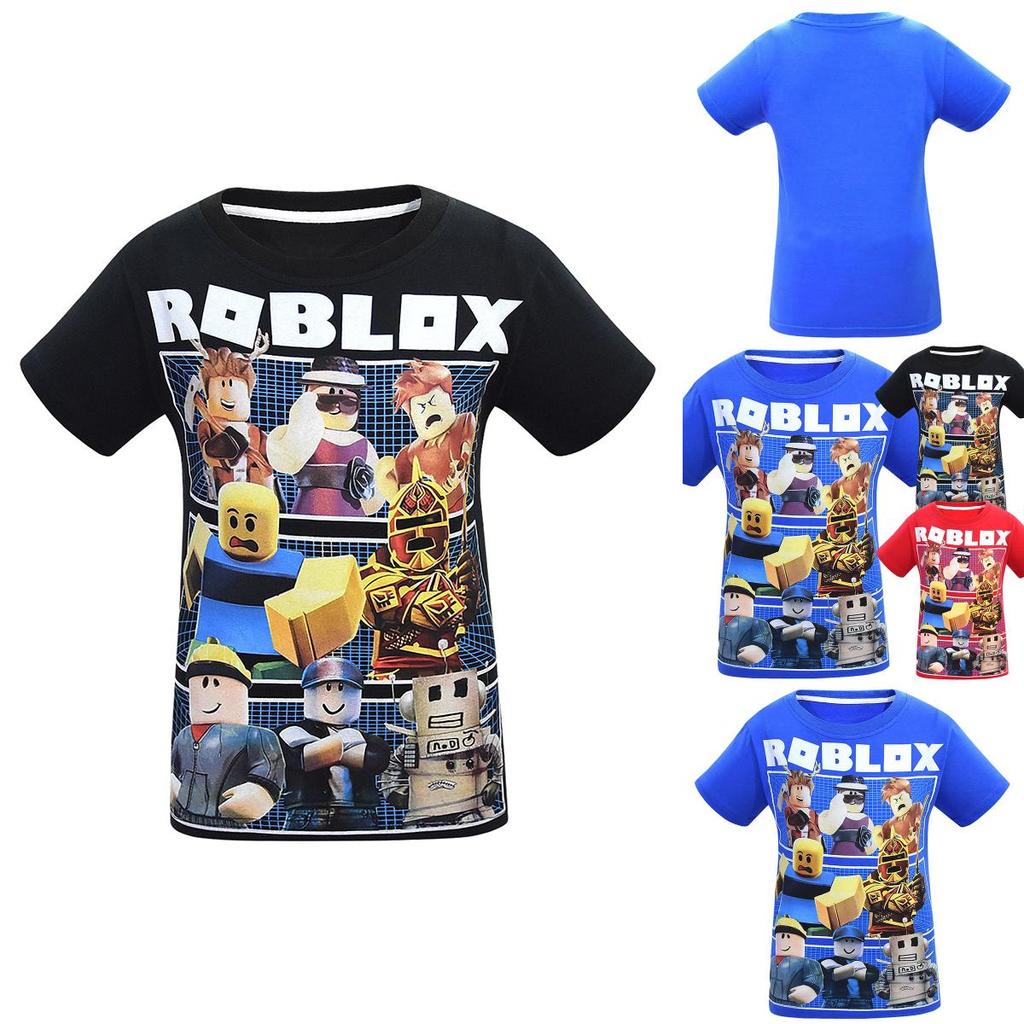 Vibrant Roblox Character Game T-shirt For Children With Comfy Cotton Fabric