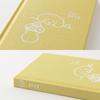 Midori Book Style B6 Dog 22478006 January Diary, 2027, size, Weekly, pattern, Yellow, (Starts 2027)