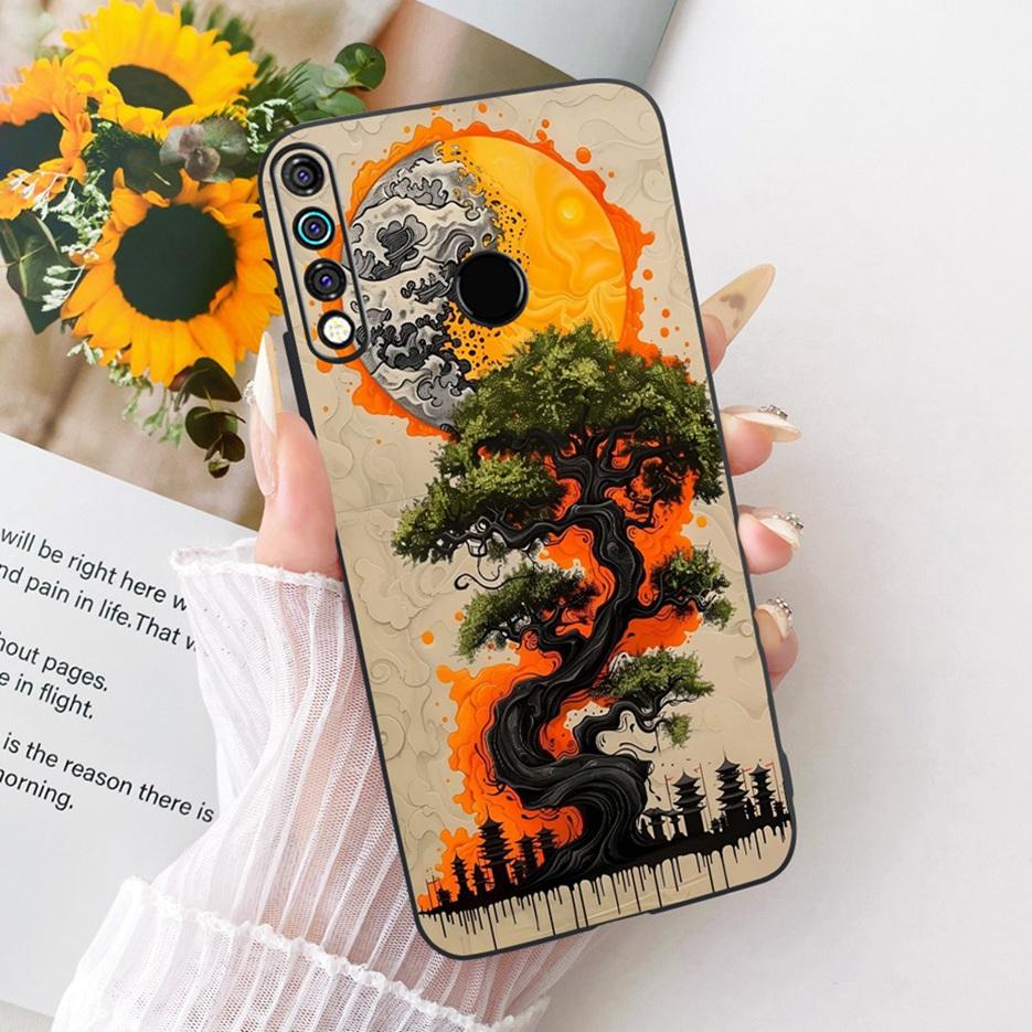 For Tecno Spark 4 Case KC8 Luxury Flowers Butterfly Painted Cover Soft Silicone Case For Tecno Camon 12 Camon12 CC7S Spark4 Bags