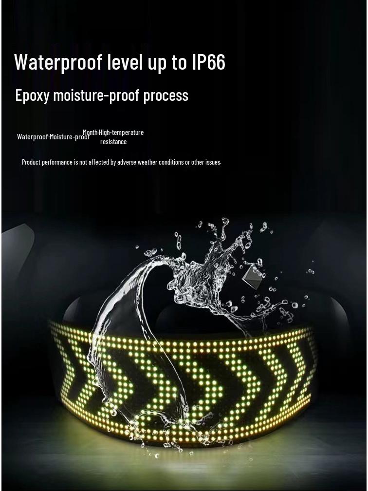 Flexible LED USB Car Display: Bluetooth-Enabled Smart Advertising Screen