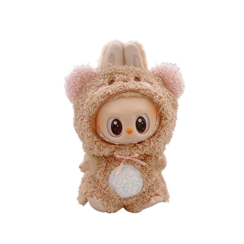 

Одежда для кукол Лабубу Аксессуары Стильный Каваий Набор нарядов Подходит для куклы Лабубу 15 см 17 см Набор одежды для куклы Замена