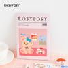 Rosy Posy 20 Page Notebook Sticker Set Vintage Cartoon Bear Decoration Stickers Post Diary Journal Album Gift