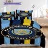 Manchester City Pride Three-piece set (1 * duvet cover + 2 * pillowcase, without core) 2DFlat Christmas birthday gift Duvet cover and pillowcase