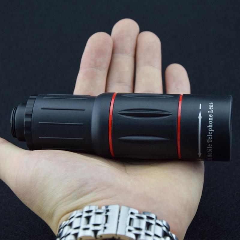Professional 18X Telephoto Telescopic Zoom Lens Fit for Phone Capture Clear Shots from a Distance with High Powered Lens
