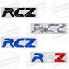 SQOB1 Metal 3D Para Peugeot RCZ Insignia Letras Tricolor Francesas Logo Pegatina de Carrocería para Maletero Trasero de Coche Emblema de Rendimiento GT LINE Accesorios