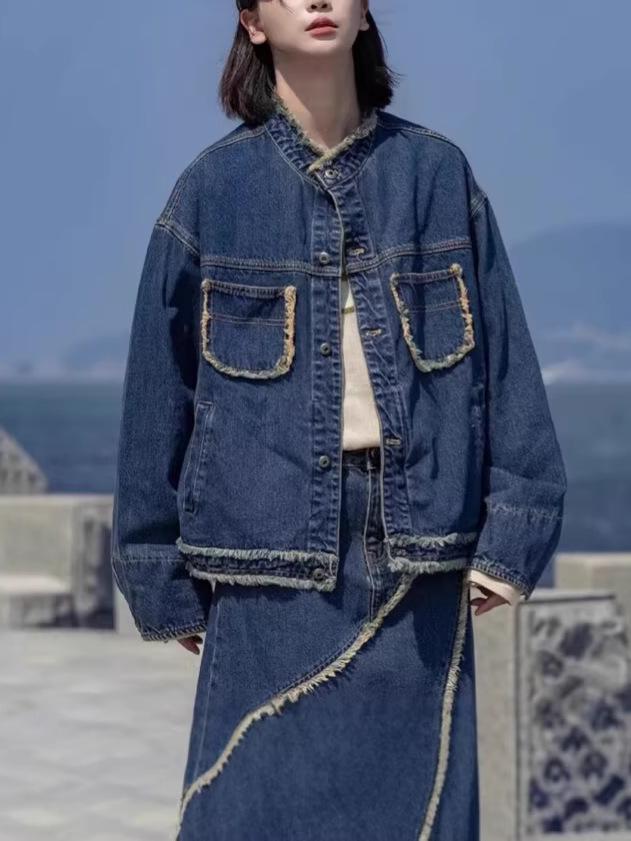 2026 Spring/Autumn Unisex Hipster Jacket - High Street, Hong Kong, Japanese Harajuku, Korean Style, Trendy Loose Fit