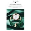 OLEVS Brand Watch Barrel-shaped Diamond-encrusted Shi Ying Ladies Watch Ladies Watch