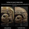 Tactical Helmet Rail-Mount Adjustable Earcup Bracket