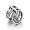 Stylish Roman Letter Multi-Ring Jewelry In European and American Design