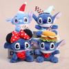 Stitch Plush Toy Keychain For Girls With Cute Soft Animal Doll Gift For Bag Decoration