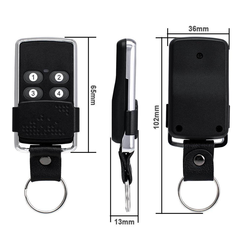 2PCS Wisniowski Garage Door Remote Control Transmitter Keyfob 433.92MHz Rolling Code