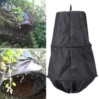 Bee Swarm Cage Thick Nylon Weather-proof Waterproof Hanging Loop Breathable Outdoor Beekeeping Honeycomb Cover Bag Bee Catcher Beekeeper Tool