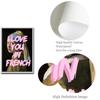 Feminist Changed Art Prints Gift for Her Poster Impression of Motivation Quote Canvas Painting Pink Girls Room Home Decor