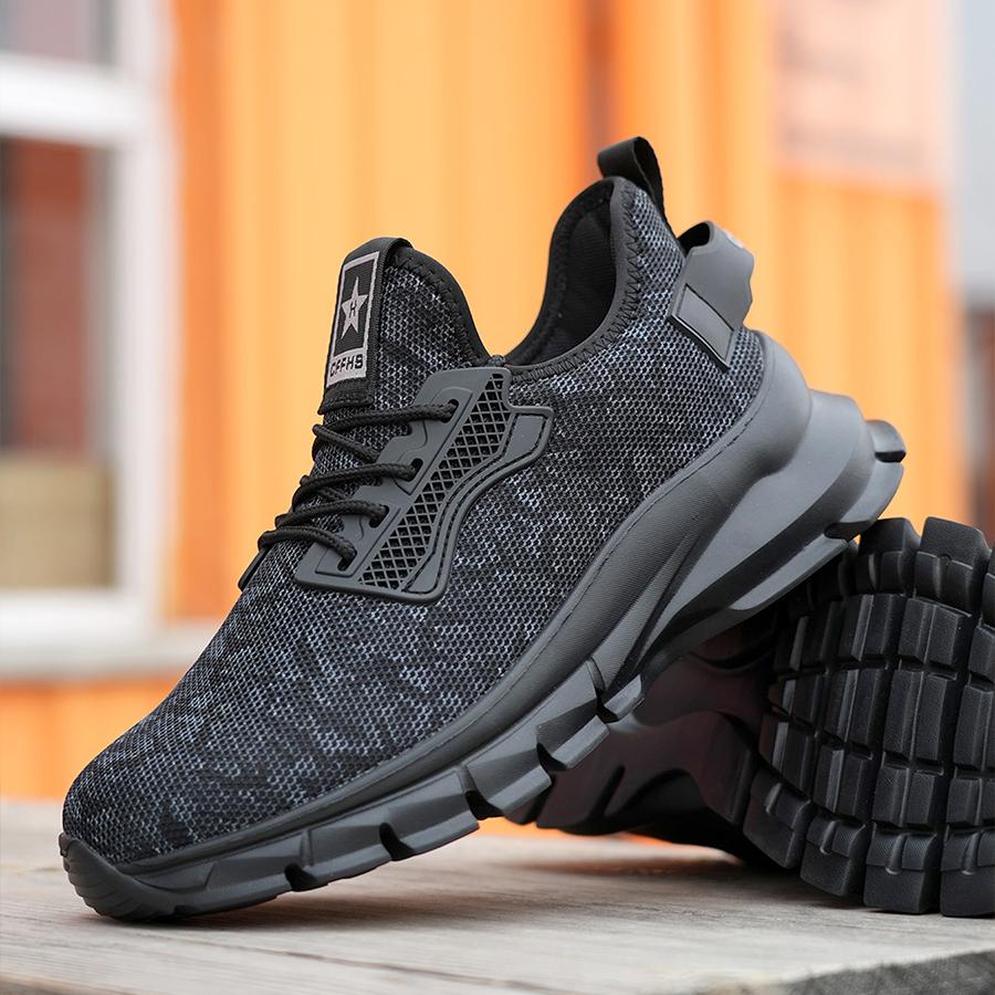 Soft-soled, Comfortable, Anti-smash, Anti-puncture and Breathable Safety Shoes