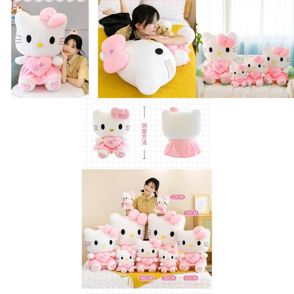 Rozkošný plyšový zvířátko panenka Hello Kitty Perfektní dárek pro děti