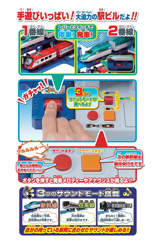 Plarail Climb Up and Mega Station Building Toy Award 2019 Special Overpass! [Japan Award]