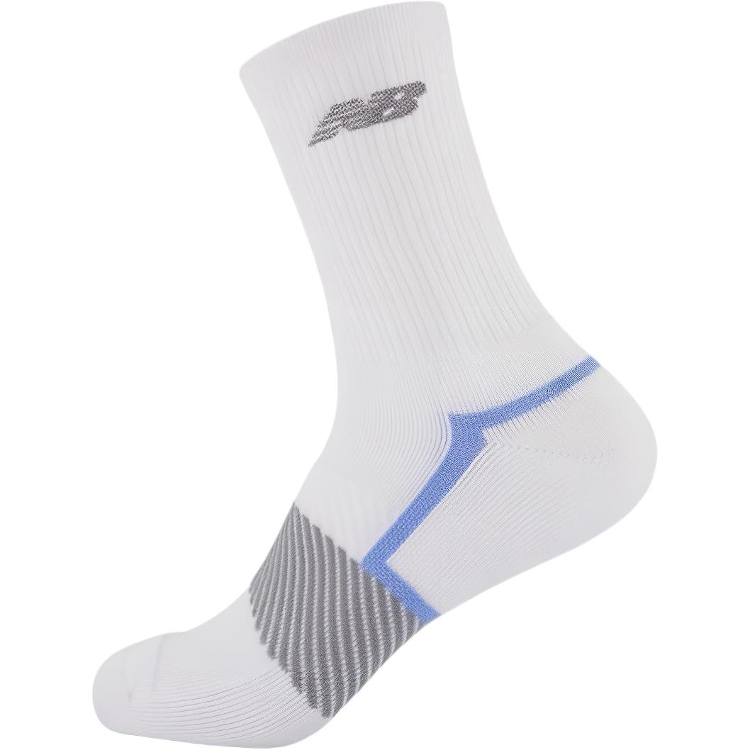 New Balance Knee High Socks Unisex 1 Pack White LAS33401-WT L