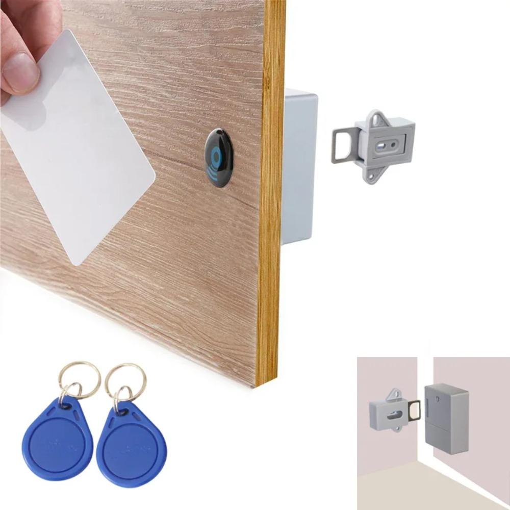 Convenient Invisible Sensor Lock Electronic Keyless Drawer Lock IC Card Sensor Smart Lock Cabinet