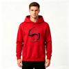 Men's Anime Printed Pullover Hoodie Casual Long Sleeve Streetwear Hooded Sweatshirt