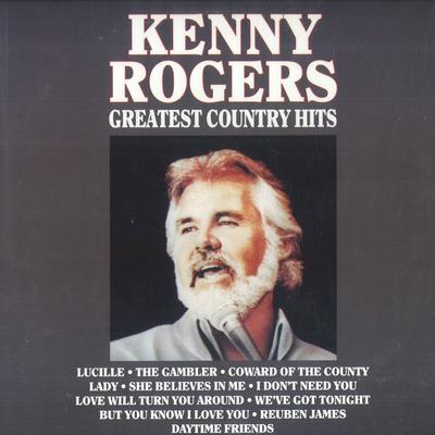 LP Record KENNY ROGERS - Greatest Country Hits D177358 Curb Records 2020 US Folk