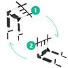 Gros Pull-Up Bar White