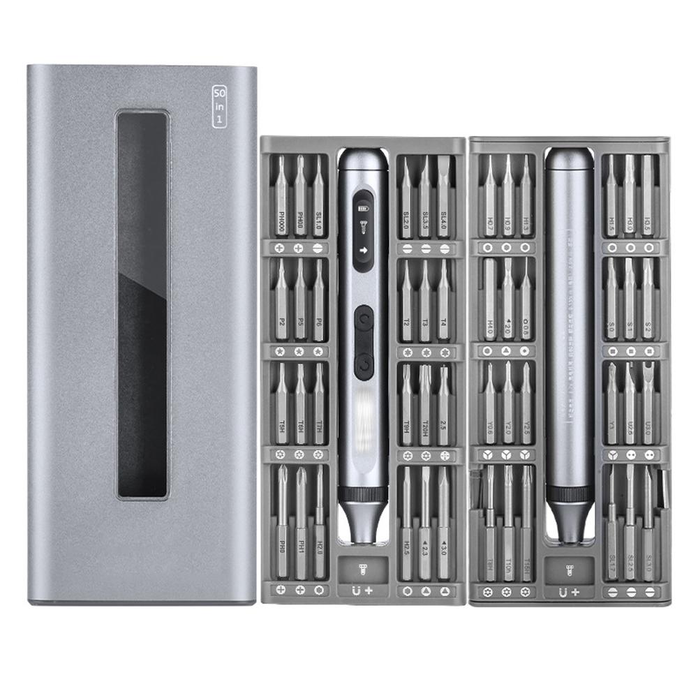 High Precise Electric Screwdriver  Multifunctional Screw Driver Type C Charging Electric Repairing Tool Set for