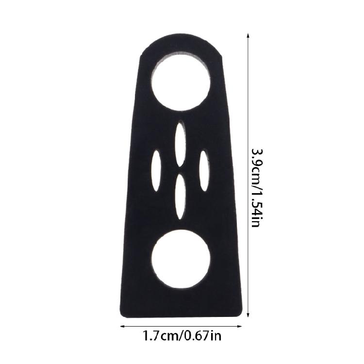 Car Sound Damper Door Lock Buffer Seal Deadener Quiet Buffer Rubber Pad Damping Protector Car Modification