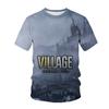 Horror Game Resident Evil 3D Print T-shirts Men Women Short Sleeve O-Neck t shirt Fashion Harajuku Top Tee Oversized Y2k Clothes