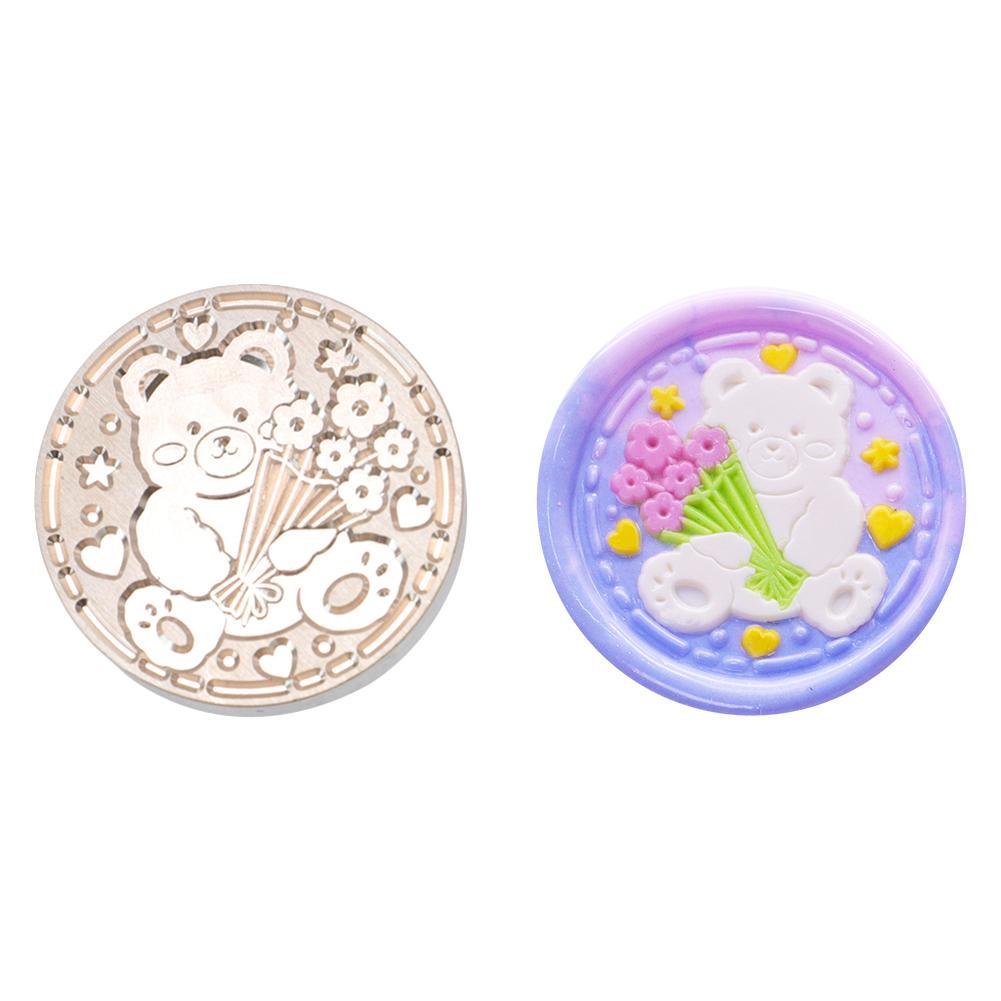 Animal Series Copper Head DIY Manual Account Enamel Copper Head for Wedding Card