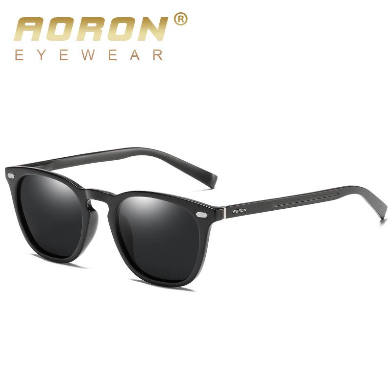 aoron Fashion TR Polarized Color-changing Sunglasses Aluminum Magnesium Sunglasses Night Vision Goggles
