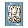 Sardinenbüchse Poster Modern Klassisch Druck Ausstellung Surrealismus Leinwandbild Wandkunst Bild für Zimmer Zuhause Küche Dekorat
