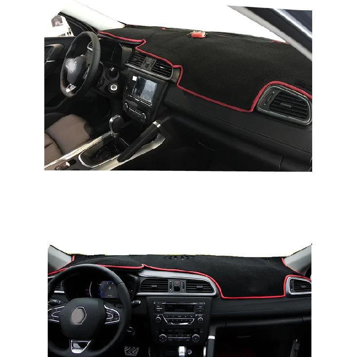 For Renault Kadjar HA HLNC 2015-20 Dashmat Dashboard Cover trument Panel Protective Pad Dash Mat Anti-Dirt Proof Ornaments