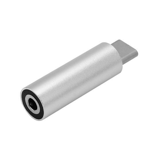 Portable Aluminum Alloy Type-c to 3.5mm Jack Earphone Audio Converter Adapter