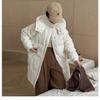 Korean version of the hooded large size women thickened warm anti cold winter coat - lightweight and comfortable long-sleeved cotton coat jacket