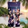 Kpop Hunter Fashion Beach Towel: Ideal for Summer Adventures Soft, absorbent and quick drying suitable for swimming and bathing