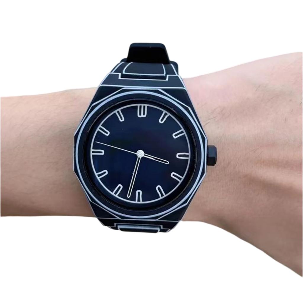 Men's Waterproof Luminous Running Alarm Clock Watch