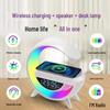 3401 Bluetooth Speaker: Multifunctional Night Light with Alarm Clock & Wireless Charging