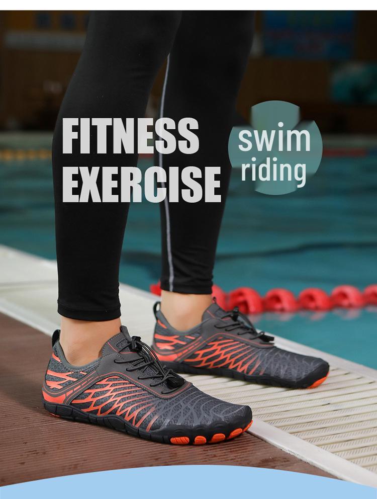 Unisex Non-Slip Quick-Dry Five-Finger Water Shoes for Hiking, Swimming, and Yoga