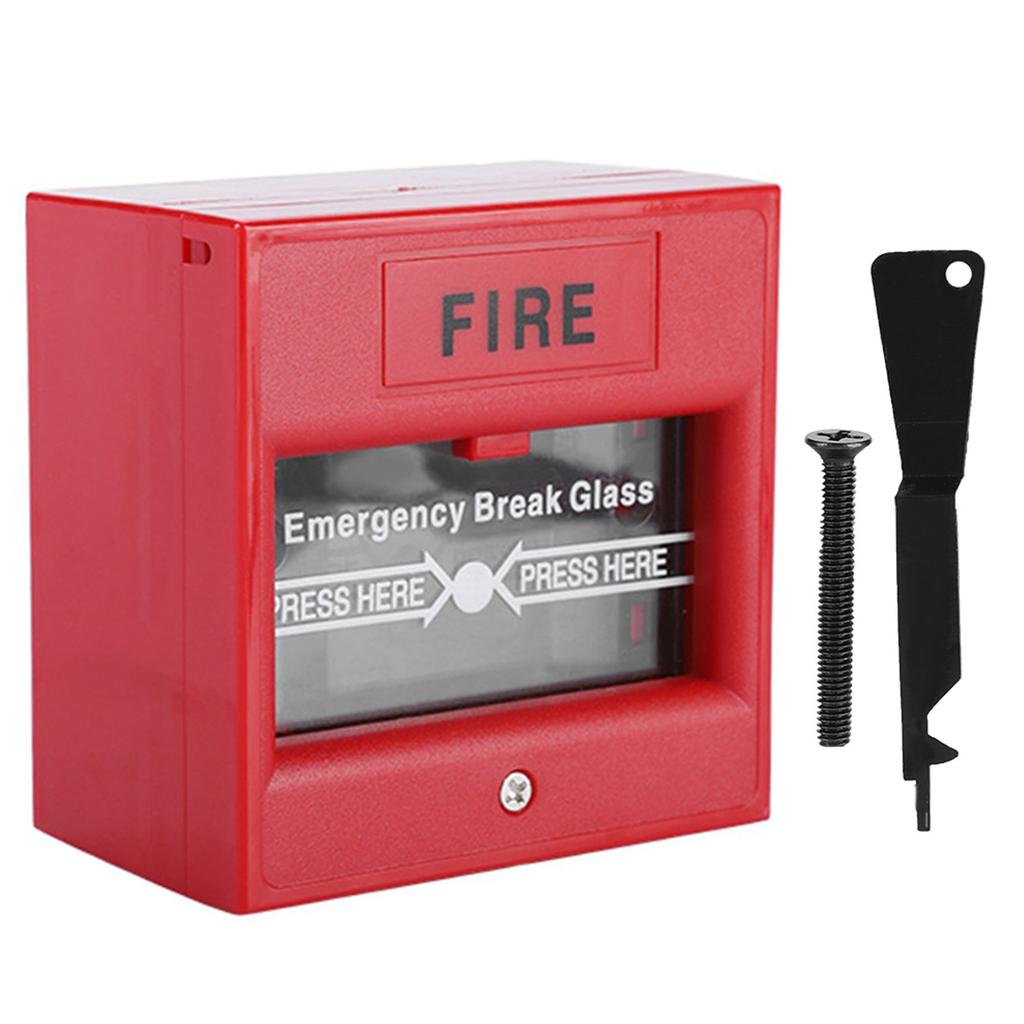 Emergency Exit Fire Alarm Button Release Security Glass Break Alarm Switch