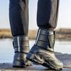 Mode Übergröße 46 Winter Schneestiefel Wasserdicht Herren Warm Plüsch Schneestiefel Leicht Outdoor Rutschfeste Schuhe Herren Winterstiefel