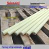 Super Wear-Resistant Beige Nylon Rod for Lathe Practice - A-Grade Round Pin and Bushing