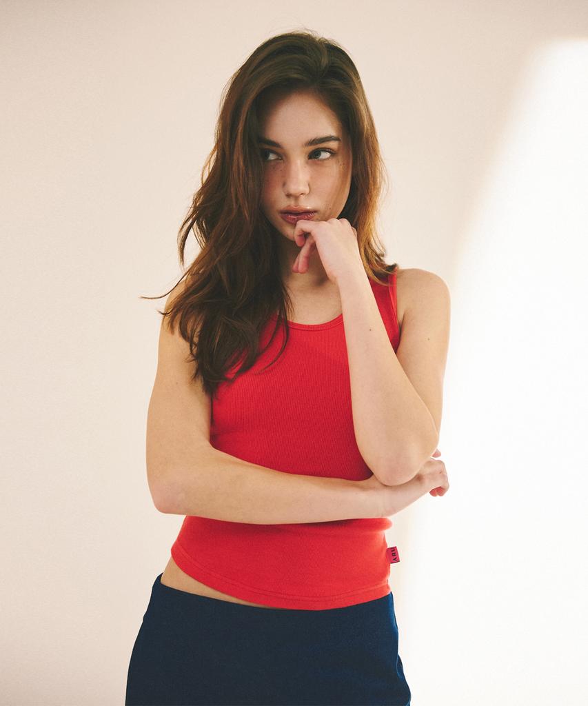 Eialyu Fit Rib Sleeveless